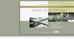 Desktop Screenshot of anjalijoshidesign.com
